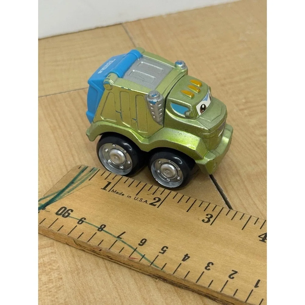 Tonka Chuck & Friends Rowdy Garbage Truck Metallic Green Hasbro 2011 20301